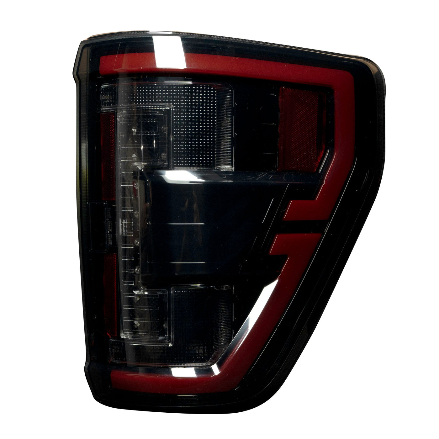 Ford F150 & Raptor 21-23 (Replaces Oem Led Style Tail Lights W/ Blind Spot Warning System) Oled Tail Lights - Smoked Lens