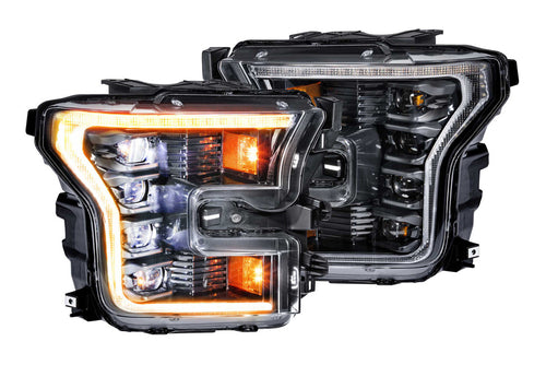 Ford Raptor Headlight, Raptor LED Headlight, Ford 16-20 Headlight, XB LED Headlights, Ford XB Headlights, Morimoto LED Headlights, Ford LED Headlight, Raptor XB Headlights, Hybrid LED Headlights, XB Hybrid Headlights, XB LED Headlights