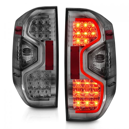 Toyota Tail Lights, Toyota Tundra Tail Lights, Toyota 14-21 Tail Lights, Led Tail Lights, Chrome Tail Lights, Smoke Lens Tail Lights, Anzo Tail Lights