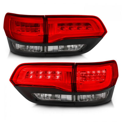 Jeep Led Tail Lights, Jeep Grand Cherokee Tail Lights, Jeep 14-22 Tail Lights, Led Tail Lights, Chrome Tail Lights, Anzo Tail Lights