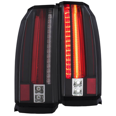 Chevy Tahoe Tail Lights, Chevy Suburban Tail Lights, Tahoe Tail Lights, Tahoe 15-19 Tail Lights, Suburban 15-19 Tail Lights, Tail Lights, Anzo Tail Lights, Black Tail Lights, Led Tail Lights