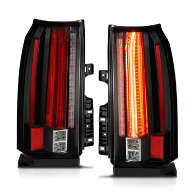 Chevy Tahoe Tail Lights, Chevy Suburban Tail Lights, Tahoe Tail Lights, Tahoe 15-19 Tail Lights, Suburban 15-19 Tail Lights, Tail Lights, Anzo Tail Lights, Black Tail Lights, Led Tail Lights