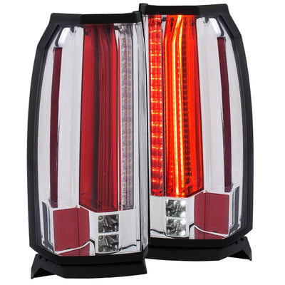 Chevy Tahoe Tail Lights, Chevy Suburban Tail Lights, Tahoe Tail Lights, Tahoe 15-18 Tail Lights, Suburban 15-18 Tail Lights, Tail Lights, Anzo Tail Lights, Chrome Tail Lights, Led Tail Lights