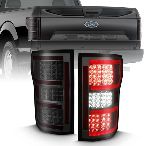 Ford Led Taillights, Ford F-150 Led Taillights, Ford 18-20 Led Taillights, Ford Taillight Smoke, anzo