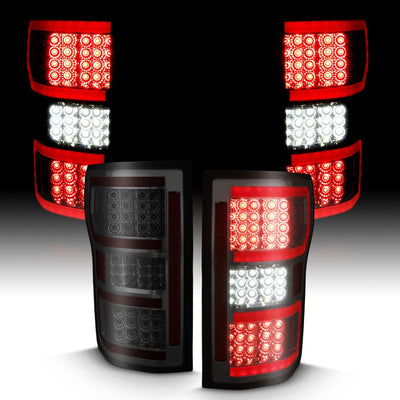 Ford Led Taillights, Ford F-150 Led Taillights, Ford 18-20 Led Taillights, Ford Taillight Smoke, anzo