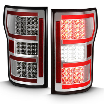 Ford Led Taillights, Ford F-150 Led Taillights, Ford 18-20 Led Taillights, Ford Taillight Chrome, anzo