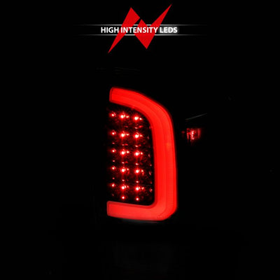 Toyota Tail Lights, Toyota Tacoma Tail Lights, Toyota 16-22 Tail Lights, Full Led Tail Lights, Black Tail Lights, Anzo Tail Lights