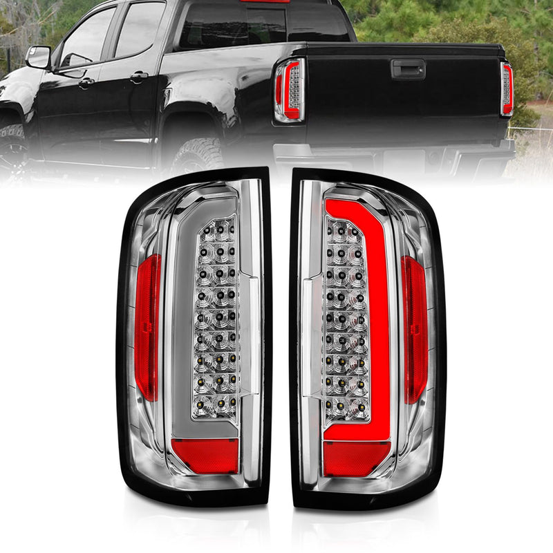 Chevrolet Colorado Tail Lights, Chevrolet Tail Lights, Anzo Tail Lights, Tail Lights,15-21 Tail Lights, Chrome Tail Lights, Colorado Tail Lights, Led Tail Lights