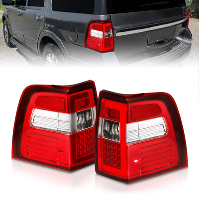 Ford Led Tail Lights, Ford Expedition 07-17 Tail Lights, Led Tail Lights, Ford Red Tail Lights, 