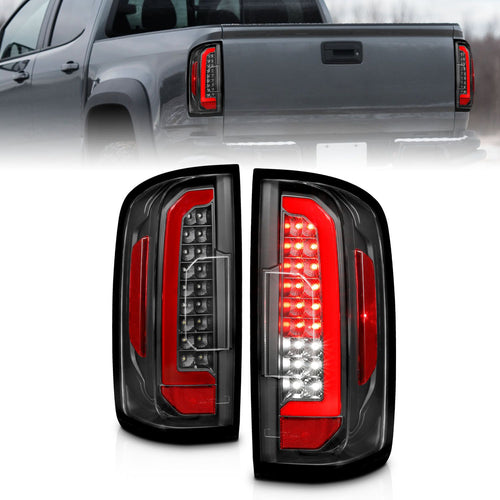 Chevrolet Colorado Tail Lights,  Chevrolet Tail Lights, Anzo Tail Lights, Tail Lights,15-21 Tail Lights, Black Tail Lights, Colorado Tail Lights, Led Tail Lights