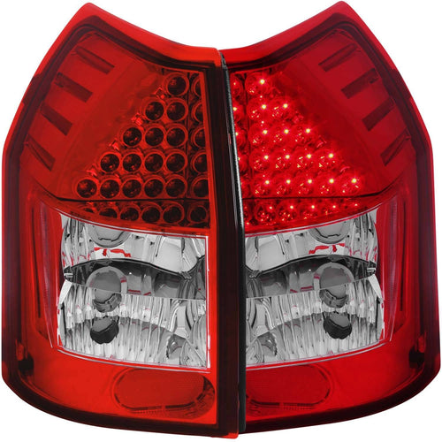 Dodge Magnum Tail Lights, Magnum Tail Lights, 2005-2008 Tail Lights, Red Clear Tail Lights, Anzo Tail Lights, LED Tail Lights