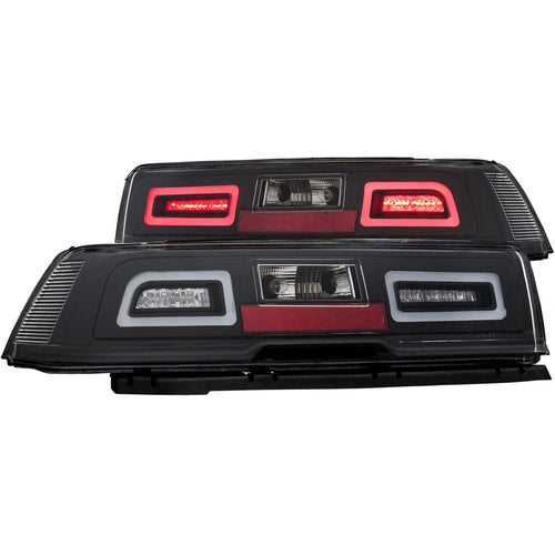 Chevy Camaro Tail Lights, Camaro Tail Lights, 2014-2015 Tail Lights, Black Tail Lights, Anzo Tail Lights, LED Tail Lights