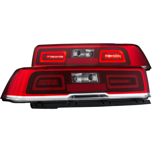 Chevy Camaro Tail Lights, Camaro Tail Lights, 2014-2015 Tail Lights, Red Clear Tail Lights, Anzo Tail Lights, LED Tail Lights