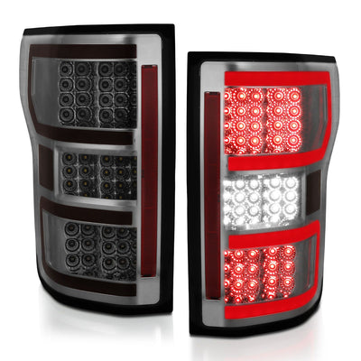 Ford Led Taillights, Ford F-150 Led Taillights, Ford 18-20 Led Taillights, Ford Taillights Smoke, anzo Led Taillights 