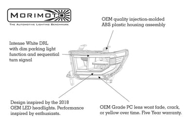 Toyota Led Headlights, Toyota Tundra Led Headlights, Tundra 07-13 Led Headlights, Morimoto Led Headlights, Xb Led Headlights, Toyota Headlights, Led Headlights