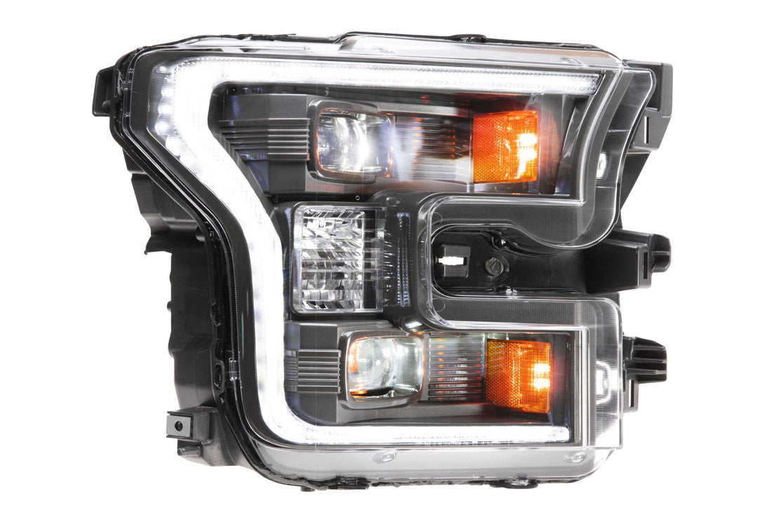 Ford F150 Headlight, F150 LED Headlight, Ford 15-17 Headlight, XB LED Headlights, Ford XB Headlights, Morimoto LED Headlights, Ford LED Headlight, F150 XB Headlights, Hybrid LED Headlights, XB Hybrid Headlights, XB LED Headlights