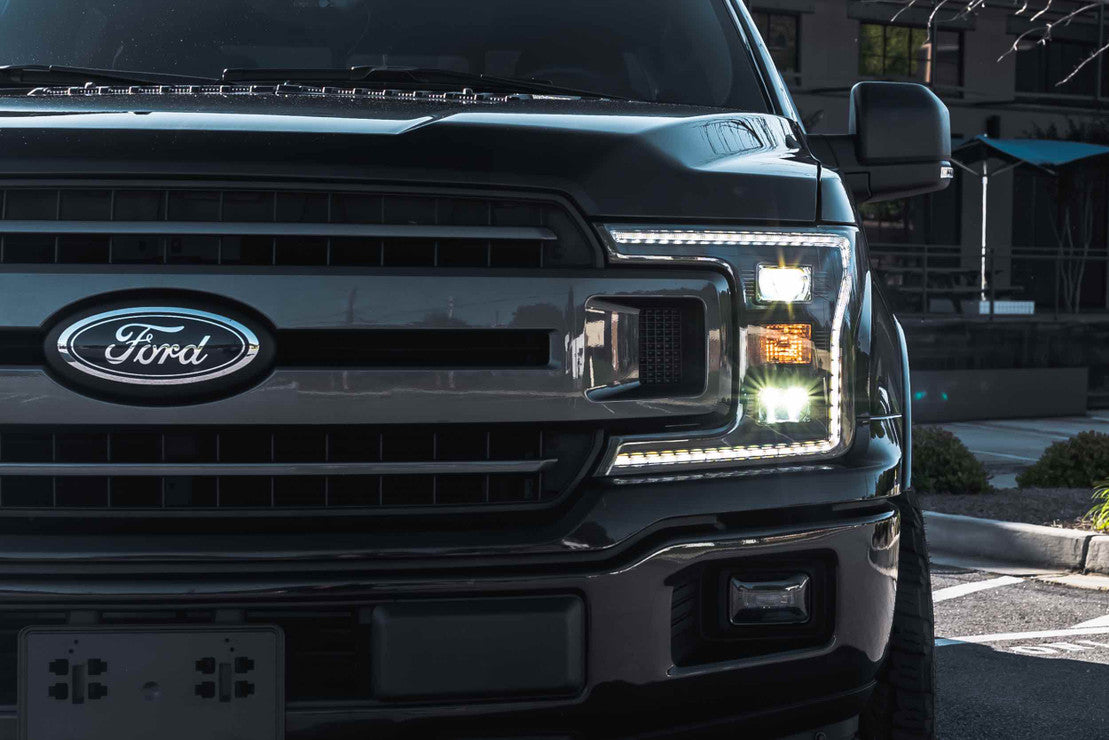Ford F150 Headlight, F150 LED Headlight, Ford 18-20 Headlight, XB Hybrid Headlights, Ford Hybrid Headlights, Hybrid LED Headlights, Morimoto LED Headlights, Pair / ASM  Headlights, Ford LED Headlight, F150 Hybrid Headlights