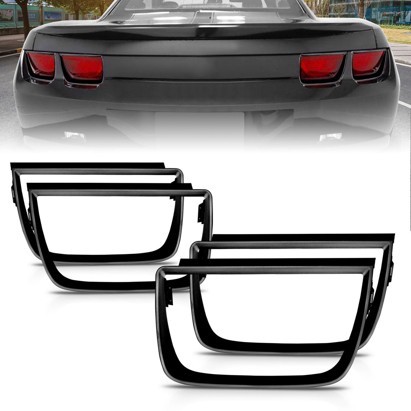 Chevrolet Camaro Tail Lights, Chevrolet Tail Lights, 10-13 Tail Lights, Anzo Tail Lights, Camaro Tail Lights, Tail Lights, Black Tail Lights