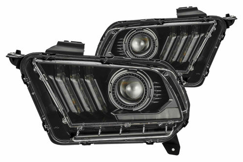 Ford Led Headlights, Mustang Led Headlights, Mustang 10-12 Led Headlights, Alpharex Led Headlights, Ford Headlights, Led Headlights, Ford 10-12 Headlights, Alpharex Luxx Headlights, Black Led Headlights, Alpha Black Led Headlights, Chrome Led Headlights