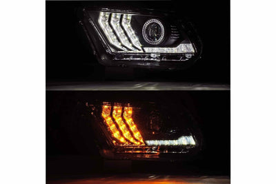 Ford Led Headlights, Mustang Led Headlights, Mustang 10-12 Led Headlights, Alpharex Led Headlights, Ford Headlights, Led Headlights, Ford 10-12 Headlights, Alpharex Luxx Headlights, Black Led Headlights, Alpha Black Led Headlights, Chrome Led Headlights