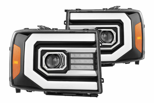 GMC Led Headlights, Sierra Led Headlights, Sierra 07-13 Led Headlights, Alpharex Led Headlights, GMC Headlights, Led Headlights, GMC 07-13 Headlights, Alpharex Pro Headlights, Chrome Led Headlights, Jet Black Led Headlights, Black Led Headlights