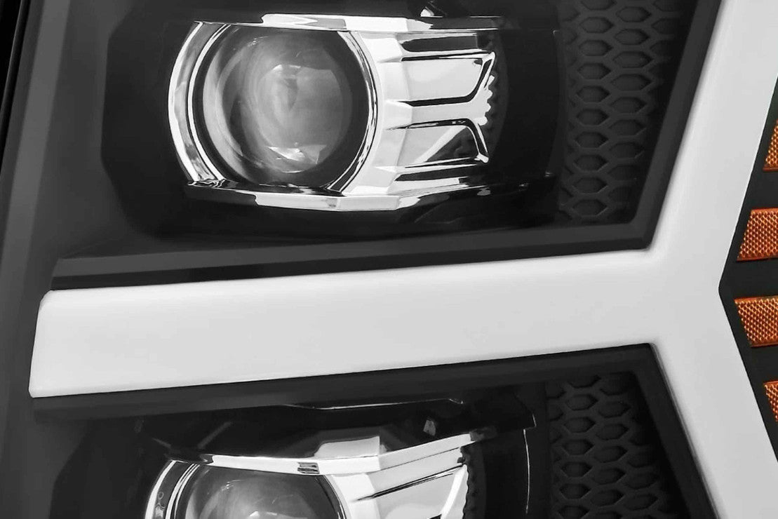 Chevrolet Silverado Headlights,07-13 Headlights, Chevrolet Headlights, Alpharex Headlights, Headlights, Luxx Series, Silverado Headlights
