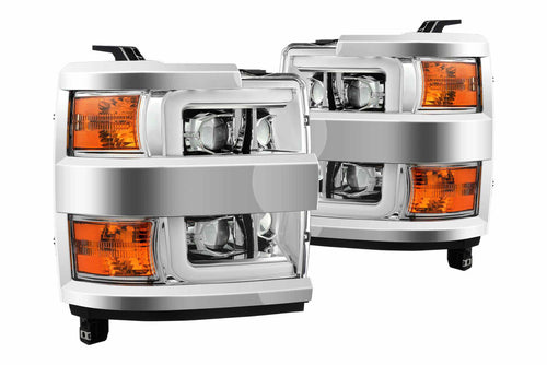 Chevy Silverado Headlight, Silverado Headlight, Silverado 15-19 Headlight, Alpharex Pro Headlights, Headlight, Alpharex Headlight, Chrome Headlight,  Jet Black Headlight, Black Headlight, Chevy Pro Headlights, Silverado Pro Headlights