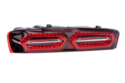 Chevrolet Camaro Taillights, Camaro LED Taillights, Chevrolet 16-18 Taillights, Morimoto LED Taillights, XB Led Taillights, Chevrolet LED Taillights, Chevrolet XB Taillights, Chevrolet Morimoto Taillights, Camaro Morimoto Taillights, Red LED Taillights, Smoked LED Taillights, Chevrolet Facelift Taillights, Camaro Facelift Taillights