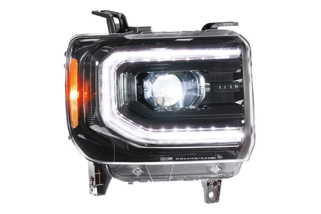 GMC Sierra Headlight, Sierra LED Headlight, GMC 14-18 Headlight, XB LED Headlights, GMC XB Headlights, Morimoto LED Headlights, GMC LED Headlight, Sierra XB Headlights
