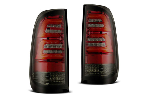 Ford Led Tails, Ford F150 Led Tails, F150 97-03 Led Tails, Alpharex Led Tails, Jet Black Led Tails, Red Smoke Led Tails, AlphaRex Pro Tails, Ford Tail Lights