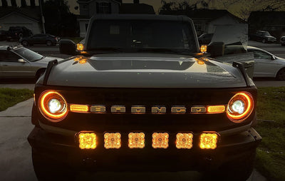 Oracle Lighting Oculus Bi-led Projector Headlights for 2021+ Ford Bronco