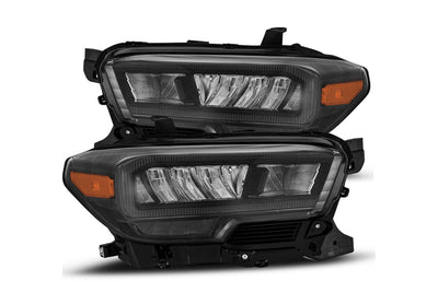 Toyota Tacoma Headlight, Tacoma Luxx Headlight, Toyota 16-21 Headlight, Alpharex Luxx Headlights, Black Pro Headlight, Chrome Pro Headlight, Alpha Black Headlight, Toyota Luxx Headlights, Oem Style Headlights
