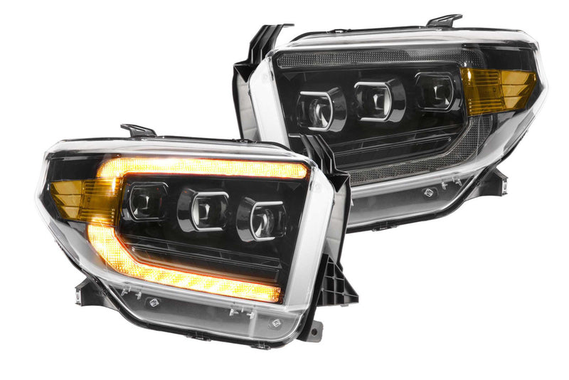 Toyota Tundra (14-20): XB Led Headlights (Pair / ASM / Amber DRL) (Gen 2)