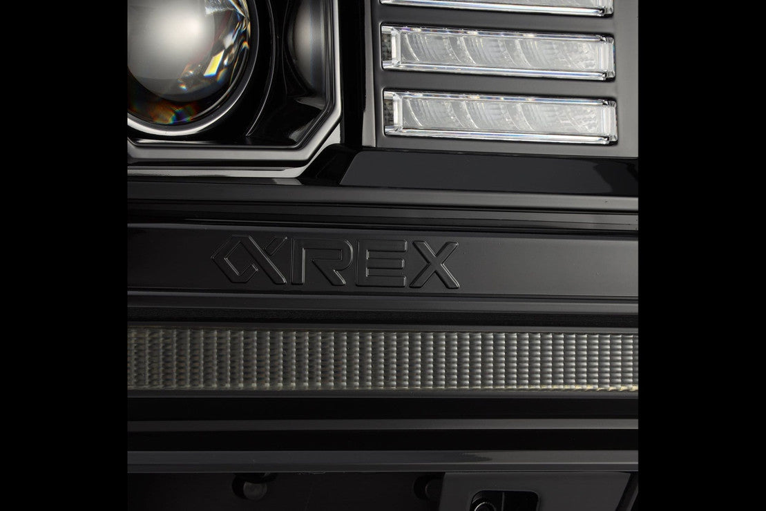 GMC Sierra Headlight, Sierra Luxx Headlight, GMC 14-18 Headlight, Alpharex Luxx Headlights,  Alpha-Black Luxx Headlight, Black Luxx Headlight, GMC Luxx Headlights, Alpharex Luxx Headlights