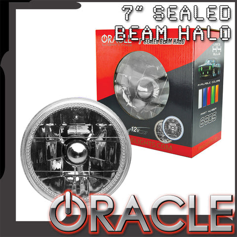 1966-1977 Ford Bronco Oracle Pre-installed 7" H6024/par56 Sealed Beam Halo