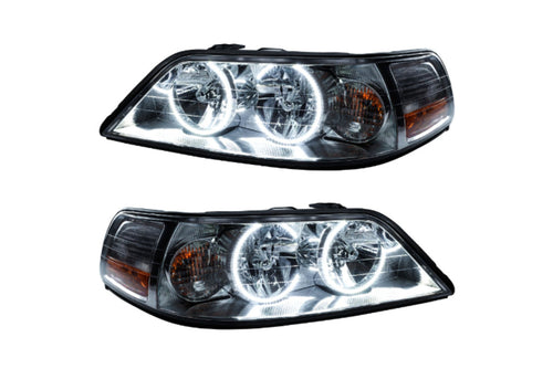 Lincoln Town Car Headlights, Town Car Halo Headlights, Led Halo Headlights, Town Car 05-11 Headlights, Oracle Headlights