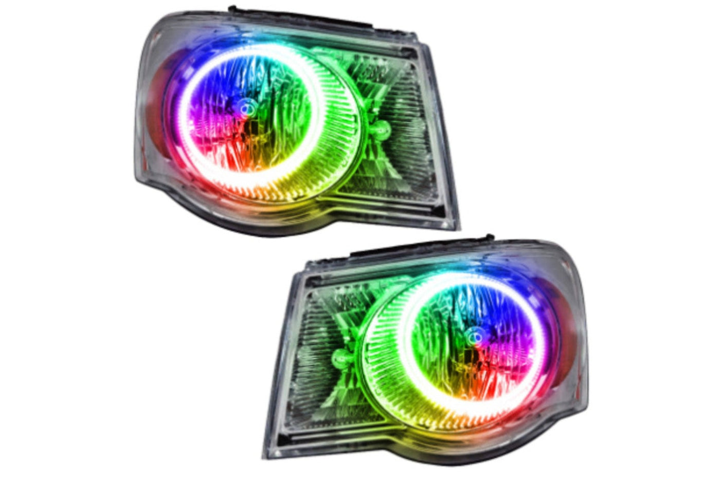 Oracle Chrysler Headlights, Chrysler LED Headlights, Aspen LED Headlights, Colorshift LED Headlights, RGB LED Headlights, Colorshift RGB Headlights, 2007-2009 LED Headlights, Oracle Halo Headlights, LED Halo Headlights, Chrysler Halo Headlights, Aspen Halo Headlights, Dynamic LED Headlights