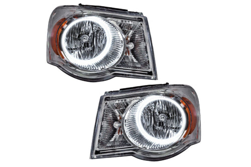 Oracle Chrysler Headlights, Chrysler LED Headlights, Aspen LED Headlights, White LED Headlights, SMD LED Headlights, Single Color Headlights, 2007-2009 LED Headlights, Oracle Halo Headlights, LED Halo Headlights, Chrysler Halo Headlights, Aspen Halo Headlights