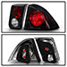 Honda Tail Lights, Honda Civic Tail Lights, Honda 01-05  Tail Lights, 4Dr Tail Lights, Euro Style Tail Lights, Black Tail Lights, Spyder Tail Lights