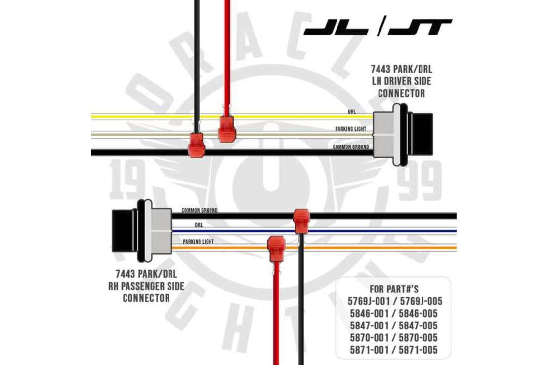 Oracle Led Fogs, Jeep Fog Lights, Jeep Wrangler Jeep Jl Fog Lights, Jeep Wrangler JT Fog Lights, Fog Lights, Jeep JL, Jeep JT, Led Fog Lights