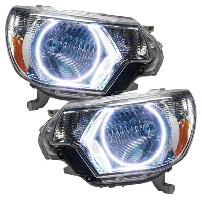 Oracle Lighting 2012-2015 Toyota Tacoma Pre-assembled SMD Halo Headlights - Chrome