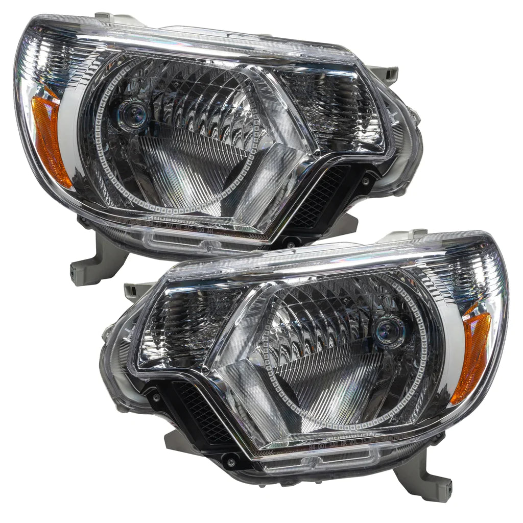 Oracle Lighting 2012-2015 Toyota Tacoma Pre-assembled SMD Halo Headlights - Chrome