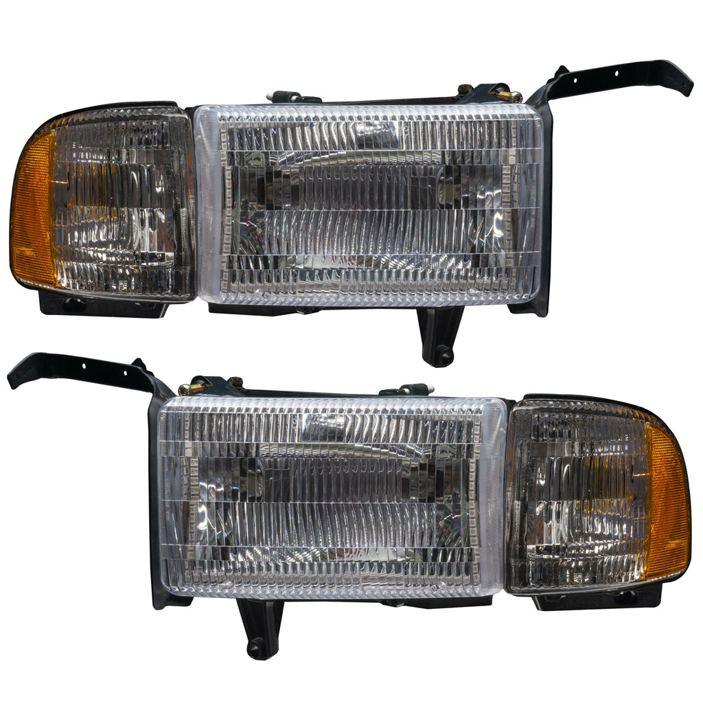 Oracle Lighting 1994-2002 Dodge Ram 1500/2500/3500 Pre-assembled SMD Halo Headlights