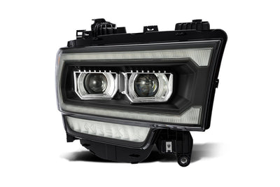 Ram HD Headlight, HD Luxx Headlight, Ram 19+ Headlight, Alpharex Luxx Headlights, Black Luxx Headlight, Chrome Luxx Headlight, AlphaBlack Luxx Headlight, Ram Luxx Headlights