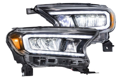 Ford Ranger Headlight, Ranger LED Headlight, Ford 19+ Headlight, Carbide LED Headlights, Ford Carbide Headlights, GTR Carbide Headlights, GTR LED Headlights, GTR Lighting Headlights