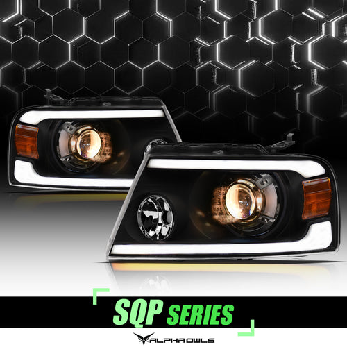 Alpha Owls Projector Headlights, 2004-2008 Projector Headlights, Projector Headlights, F-150 Projector Headlights, 2004-2008 Projector Headlights