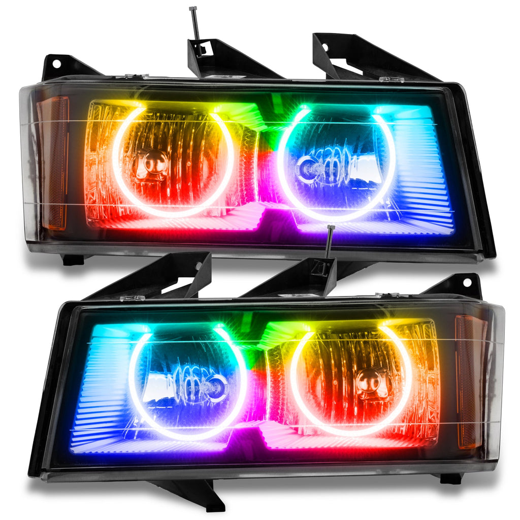 Oracle Lighting 2004-2012 Chevrolet Colorado Pre-assembled Led SMD Halo Headlights