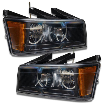 Oracle Lighting 2004-2012 Chevrolet Colorado Pre-assembled Led SMD Halo Headlights