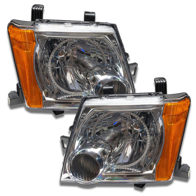 Oracle Lighting 2005-2014 Nissan Xterra Pre-assembled Led SMD Halo Headlights