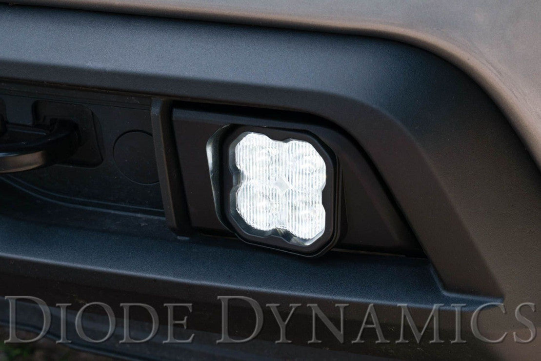 SS3 Fog Lights, Chevrolet Fog Lights, Silverado 1500, Silverado 1500 Fog Lights, 2019+ Fog Lights, Diode Dynamics, White Fog Lights, Fog Lights